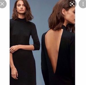 Wilfred free open back long sleeve Moulton dress